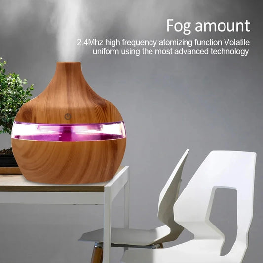 "Breathe Better, Live Calmer – Ultrasonic Aroma Diffuser for a Serene Home Atmosphere"