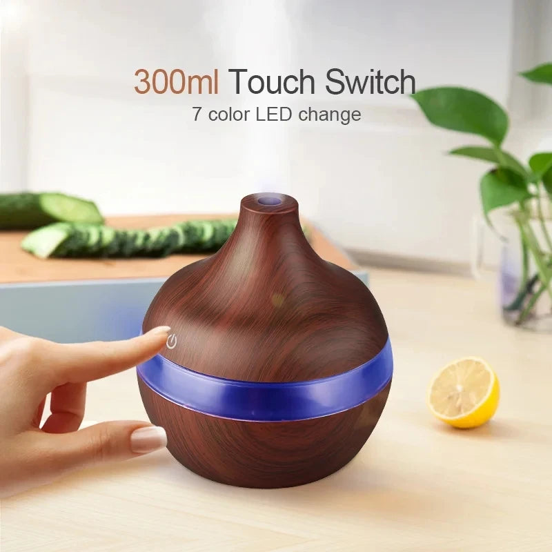 "Breathe Better, Live Calmer – Ultrasonic Aroma Diffuser for a Serene Home Atmosphere"