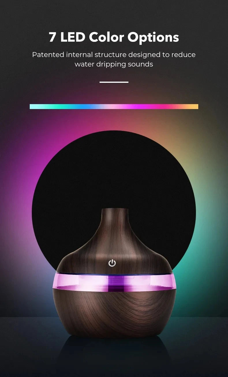 "Breathe Better, Live Calmer – Ultrasonic Aroma Diffuser for a Serene Home Atmosphere"
