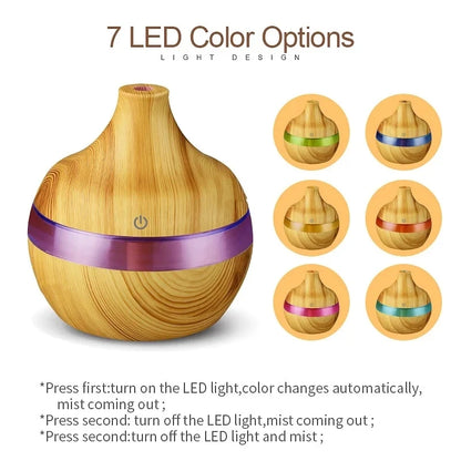 "Breathe Better, Live Calmer – Ultrasonic Aroma Diffuser for a Serene Home Atmosphere"